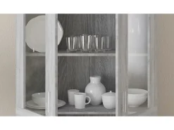 Vitrine 82,5x30,5x150 cm derivados de madeira sonoma*vidaxl Hot