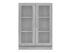 Vitrine 82,5x30,5x115 cm derivados de madeira sonoma^vidaxl Hot