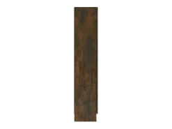 Vitrine 82,5x30,5x150 cm derivados de madeira carvalho fumado^vidaxl Sale