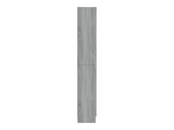vidaxl Vitrina*Vitrine 82,5x30,5x185 cm derivados madeira sonoma Cinzento