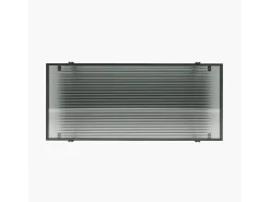 Wainwright | Estante com 3 Prateleiras em Carvalho e 1 Prateleira em Vidro com Estrutura Metálica*Dorel Home Hot