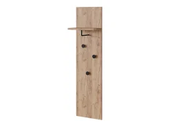 Wandgarderobe carvalho goldkraft 36x21.6x135 siri^Vicco Discount