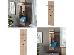 Wandgarderobe carvalho goldkraft 36x21.6x135 siri^Vicco Discount