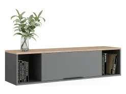 Vicco Prateleira*Wandregal antracite/sonoma 120x30x30 betti Cinza antracite