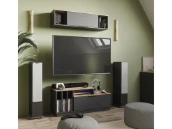 Vicco Prateleira*Wandregal antracite/sonoma 120x30x30 betti Cinza antracite