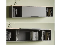 Vicco Prateleira*Wandregal antracite/sonoma 120x30x30 betti Cinza antracite