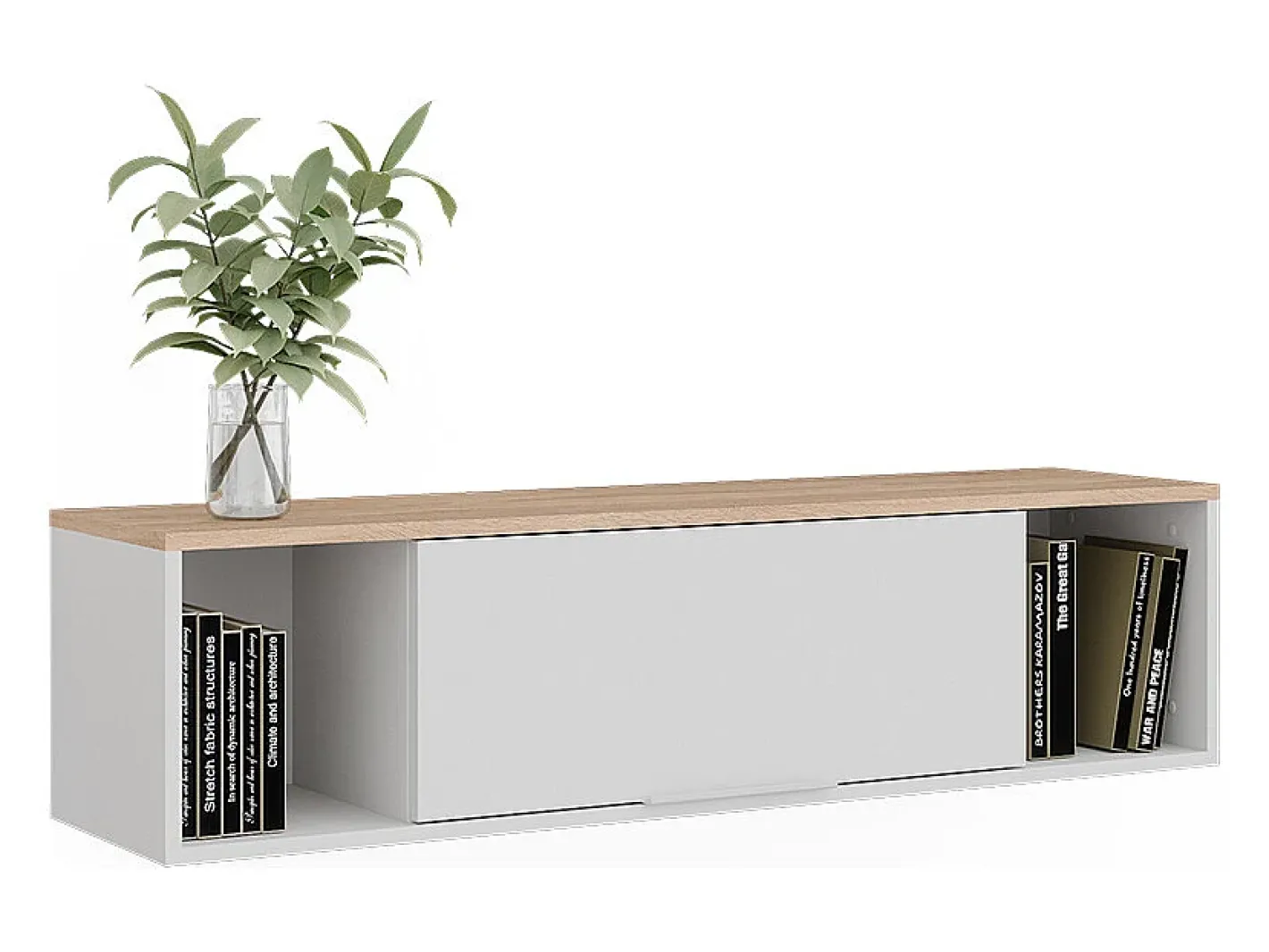Wandregal /sonoma 120x30x30 betti^Vicco Online