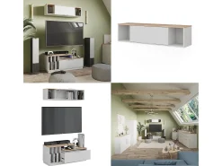 Wandregal /sonoma 120x30x30 betti^Vicco Online
