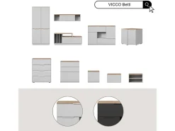 Wandregal /sonoma 120x30x30 betti^Vicco Online