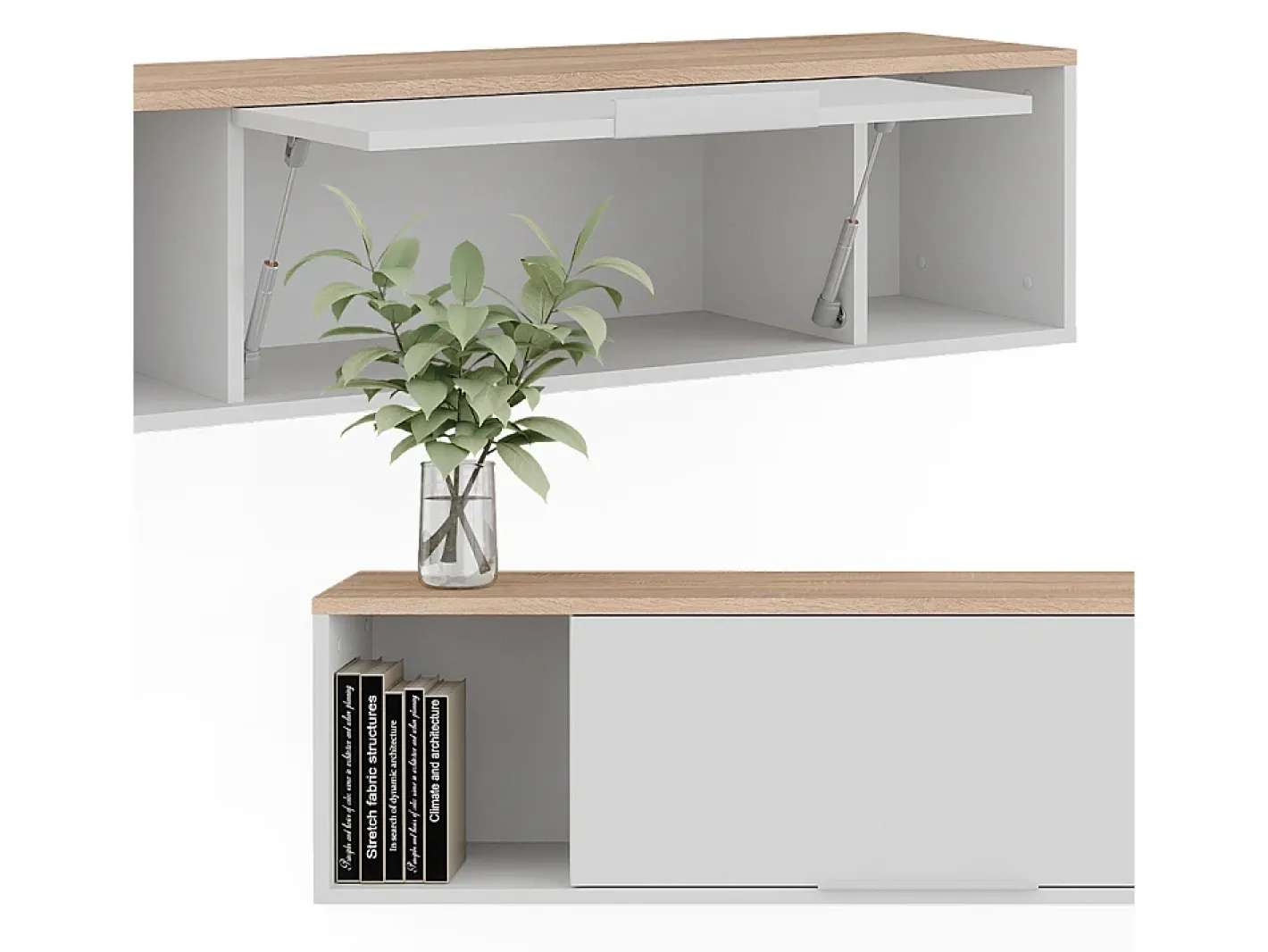Wandregal /sonoma 120x30x30 betti^Vicco Online