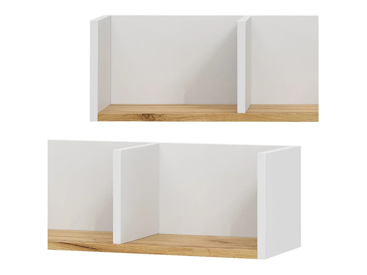 Vicco Prateleira*Wandregal carvalho branco/dourado 90x24x20 tomy Natural escuro