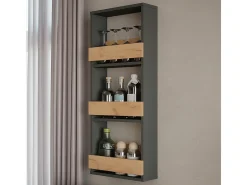 Wandregal carvalho goldkraft/antracite 40x15.1x98 repose^Vicco Online