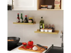 Wandregal madeira natural 40x15x4 linus*Vicco Online
