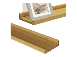 Wandregal madeira natural 40x15x4 linus*Vicco Online