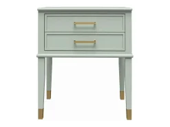 Westerleigh |Mesa de centro com 1 gaveta em MDF branco^Dorel Home