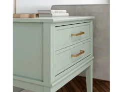 Westerleigh |Mesa de centro com 1 gaveta em MDF branco^Dorel Home