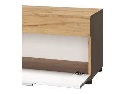 Wohnzimmerschrank carvalho goldkraft/branco 70.8x35.3x38.9 berno*Vicco