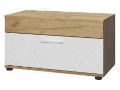 Wohnzimmerschrank carvalho goldkraft/branco 70.8x35.3x38.9 berno*Vicco