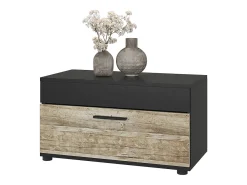Wohnzimmerschrank carvalho /areia 70.8x35.3x38.9 berno*Vicco Discount