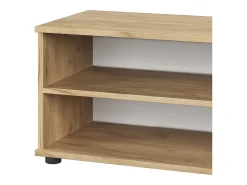 Wohnzimmerschrank carvalho goldkraft/branco 70.8x35.3x38.9 berno*Vicco Best