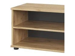 Wohnzimmerschrank carvalho goldkraft/antracite 70.8x35.3x38.9 berno^Vicco Hot