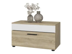 Vicco Prateleira*Wohnzimmerschrank sonoma/branco 70.8x35.3x38.9 berno Natural claro