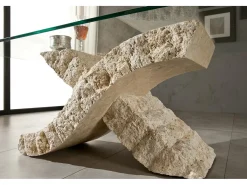Xenon - Mesa de centro (120 x 70 - Transparente) em vidro temperado* Hot