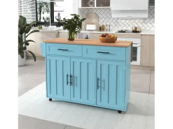 129x46x91,5cm Carrinho de cozinha, carrinho de sala de jantar, bancada dobrável, armário de arrumação,* New