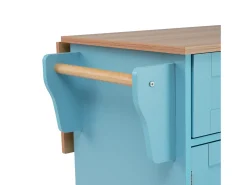 129x46x91,5cm Carrinho de cozinha, carrinho de sala de jantar, bancada dobrável, armário de arrumação,* New