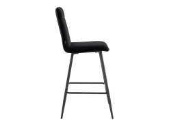Zeta | Conjunto de 2 banquetas de bar em veludo^Loft24